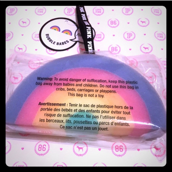 💕PINK VS Bubble Babes Bath Sponge Bundle NWT💕 - Picture 5 of 6